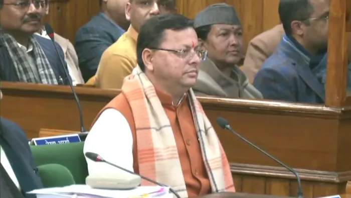 Uttarakhand UCC: समान नागरिक संहिता विधेयक उत्तराखंड विधानसभा में पेश, लगे 'जय श्री राम' के नारे