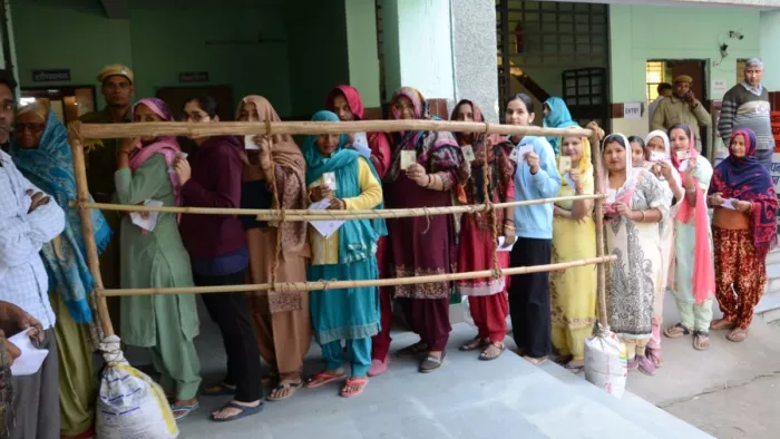 Delhi Chunav 2025: पिछले चुनाव में 19 विधानसभा क्षेत्रों में 65 प्रतिशत से अधिक था मतदान। फाइल फोटो
