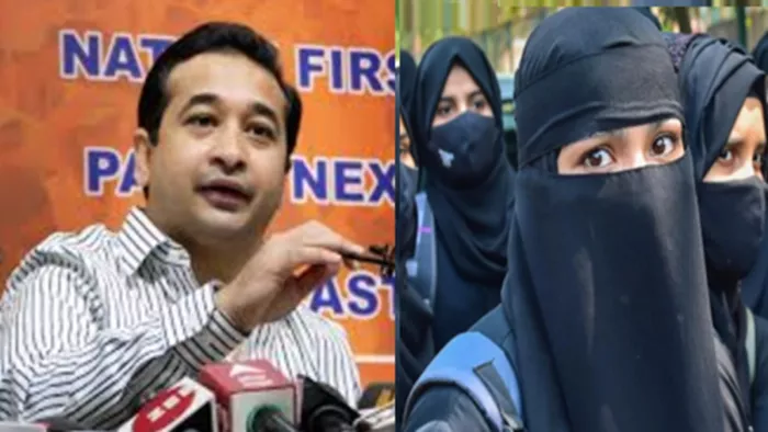 नितेश राणे ने पत्र में कहा, हिंदू और मुस्लिम छात्रों पर समान नियम लागू होना चाहिए (फोटो- एएनआई)