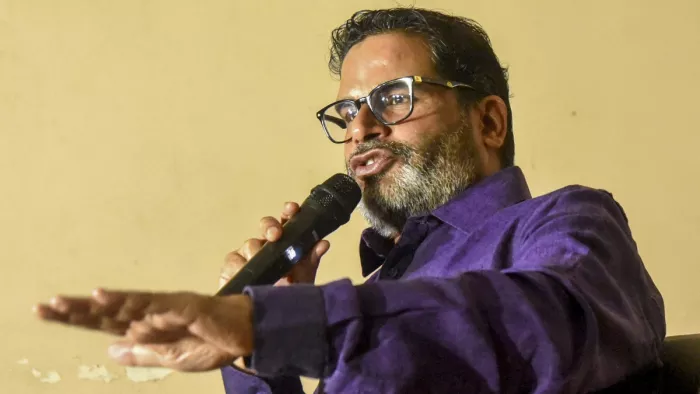 जन सुराज पार्टी के सूत्रधार प्रशांत किशोर। (फाइल फोटो, पीटीआई)