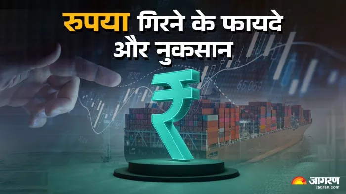 रुपये की कमजोरी से आयातित वस्तुएं महंगी हो जाती हैं।