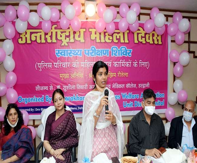 women should undergo regular health check up a program organized by the police officers welfare association