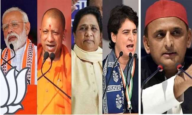 सरकार चलाने में डबल इंजन के लाभ गिना रही भाजपा ने चुनाव प्रचार अभियान में भी इसकी ताकत दिखाई।