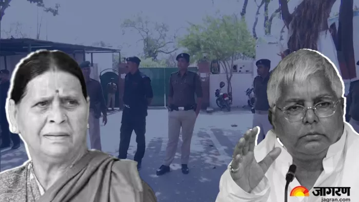 लैंड फॉर जॉब स्कैम मामले में पटना स्थित राबड़ी आवास पर पहुंची सीबीआई