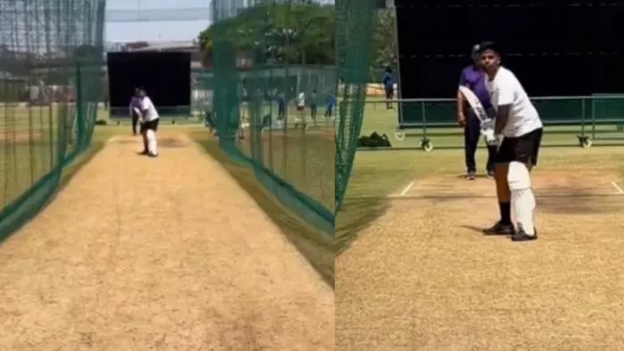 Video: सर्जरी के बाद पहली बार बैटिंग करने उतरे Suryakumar Yadav