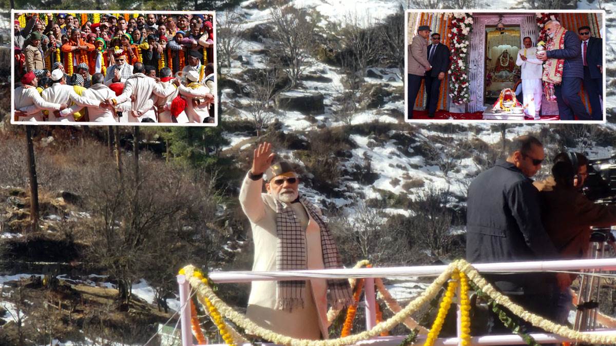 pm modi uttarakhand visit promoting winter tourism and pilgrimage in the himalayan state