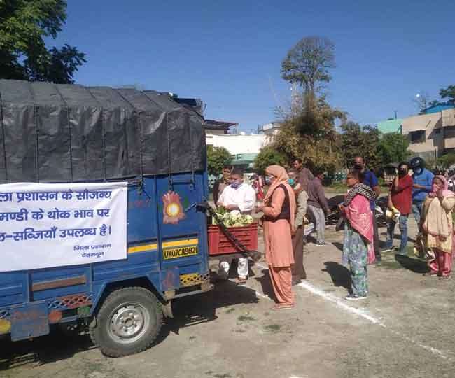 Dehradun Lockdown नई व्यवस्था से फलसब्जी के फुटकर दामों में आई गिरावट