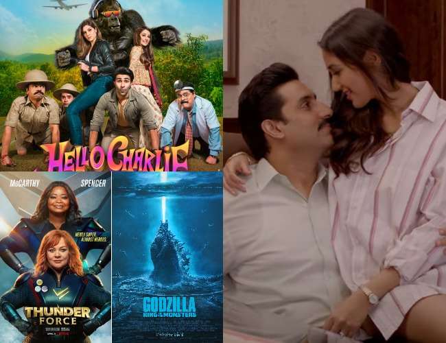 Films releasing on OTT this week. Photo- Instagram/Amazon Prime, Netflix, Disney