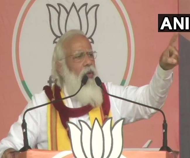 पश्चिम बंगाल में प्रधानमंत्री मोदी ने किया जीत का दावा