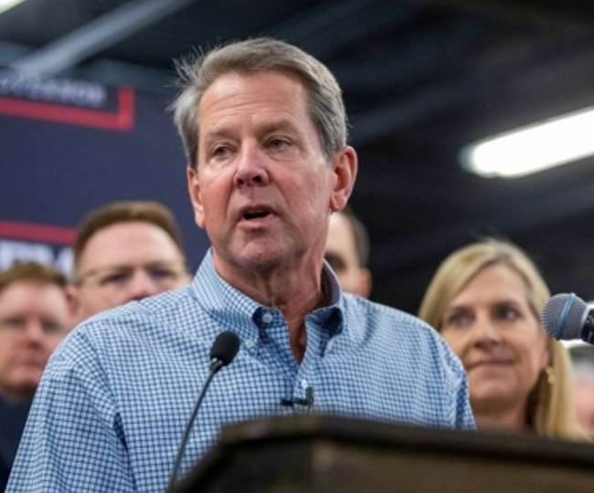 जार्जिया में अब दो अप्रैल हिंदू नव वर्ष के रूप में मनाया जाएगा। (Georgia Governor Brian Kemp REUTERS Photo)