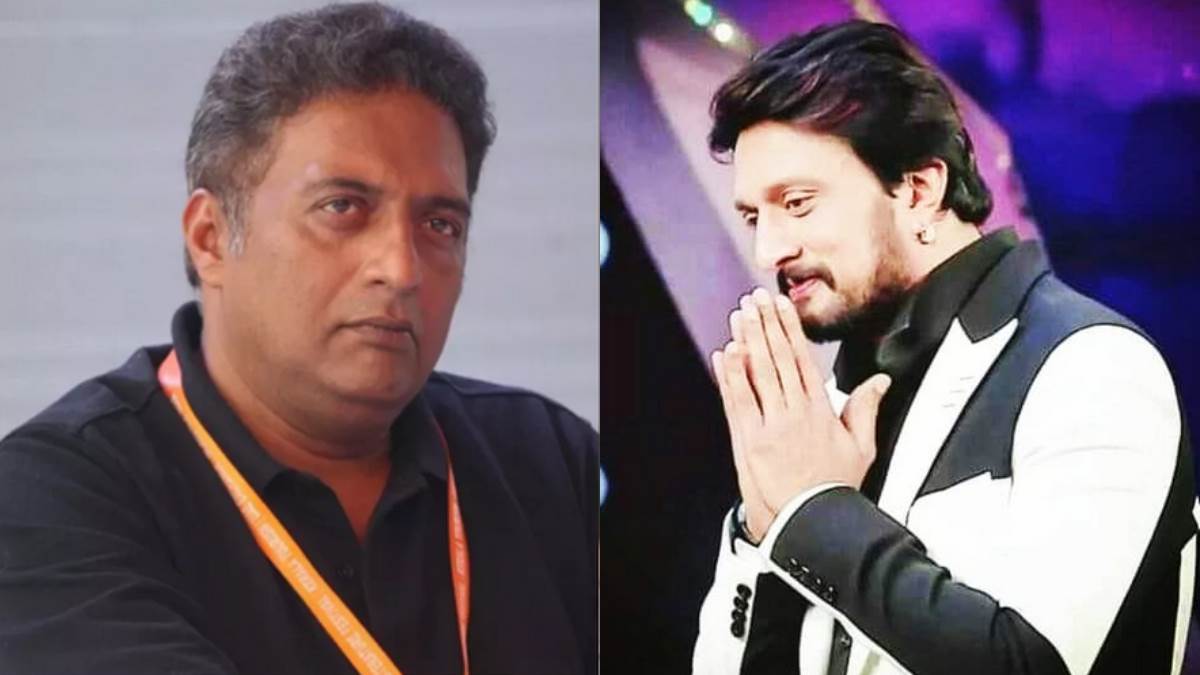 prakash raj shocking reaction on kiccha sudeep decision to campaign for bjp actor upset with this