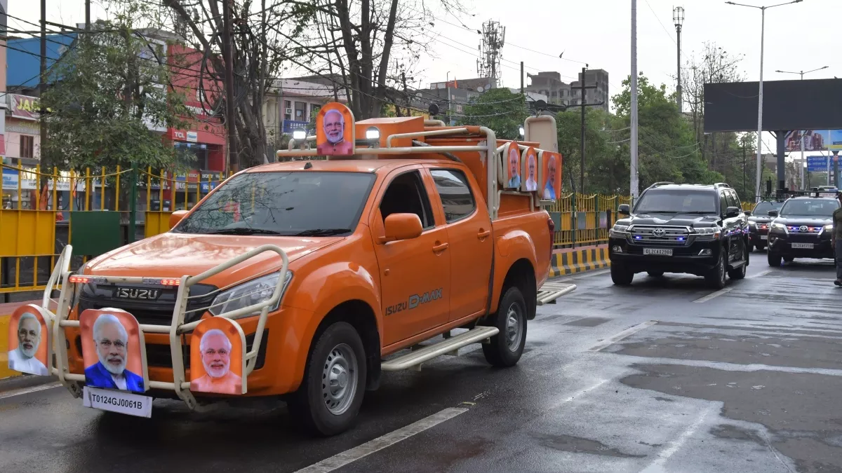 PM Modi Road Show: गाजियाबाद में पहली बार रोड शो करने आ रहे पीएम, भगवा रंग  की खुली जीप में सवार होकर मतदाताओं को साधेंगे - Prime Minister will appeal  to the