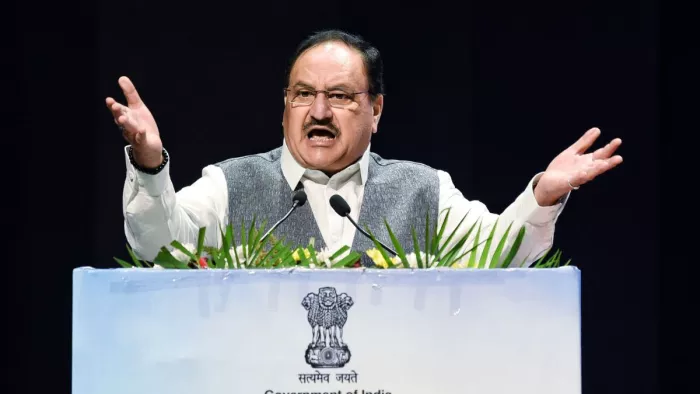 नए वक्फ कानूनों को लेकर जेपी नड्डा न स्थिति स्पष्ट की। (फोटो- पीटीआई)