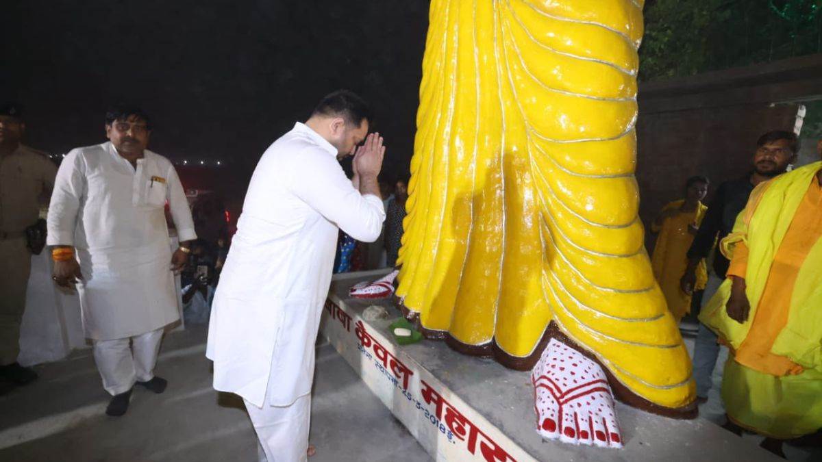 former deputy cm tejashwi yadav inaugurates chandrahathu mela highlights significance of keval maharaj