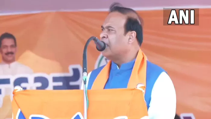 CM हिमंत बिस्वा सरमा का कांग्रेस पर पलटवार (फोटो एएनआइ)