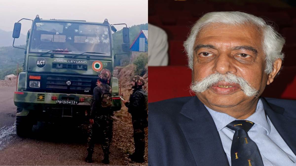 end ceasefire and carry out air strikes on terrorist camps said gd bakshi reacted on terrorist activities