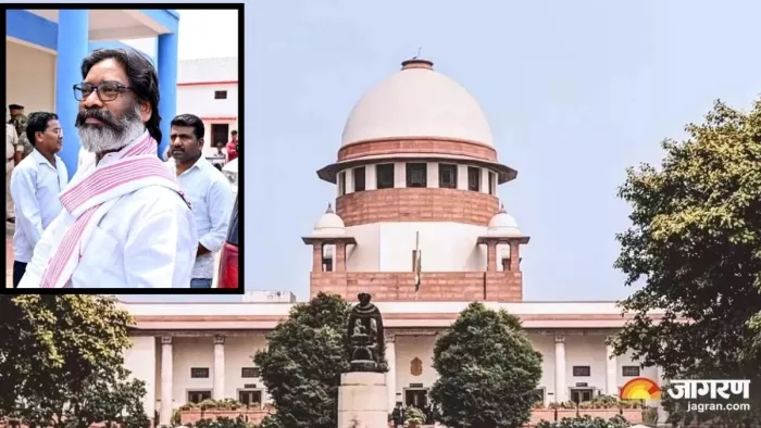 हाई कोर्ट के आदेश के खिलाफ सुप्रीम कोर्ट पहुंचे हेमंत सोरेन।