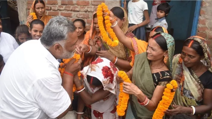 कांग्रेस प्रत्याशी अनुपमा सिंह के प्रचार में धनबाद पहुंचे पप्पू यादव