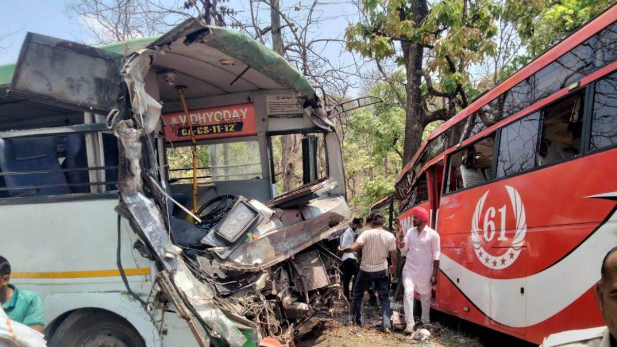 indore betul highway accident dozens injured