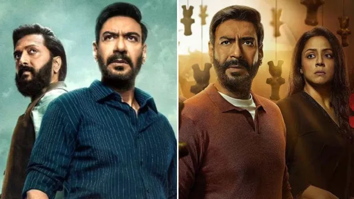 रेड 2 और शैतान की तुलना (फोटो क्रेडिट- एक्स)