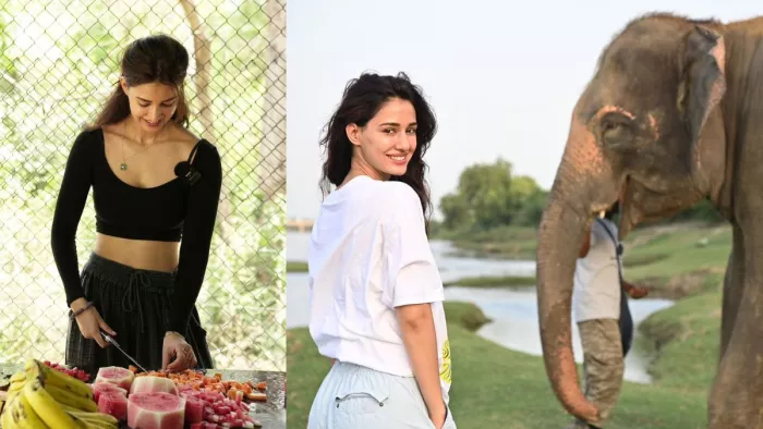Disha Patni: हाथी संरक्षण केंद्र पर दिशा पाटनी ने बिताए दो दिन।