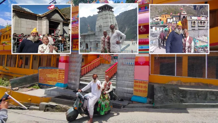 Chardham Yatra 2023: पिता के 25 साल पुराने स्कूटर पर 73 वर्षीय मां को भारत दर्शन करा रहा बेटा