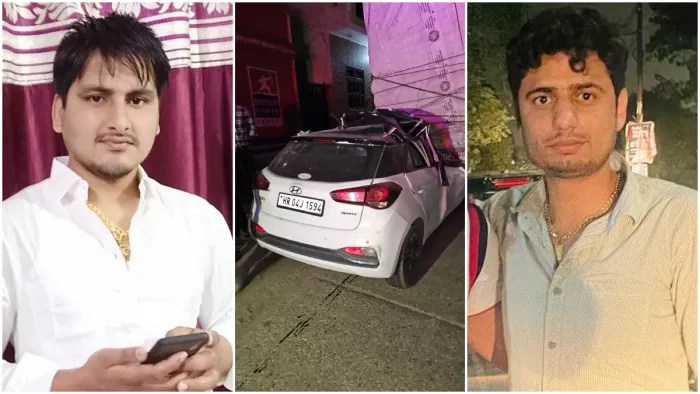 रोहतक में ट्रक से टकराई कार, बारात से लौट रहे दो दोस्तों की मौत