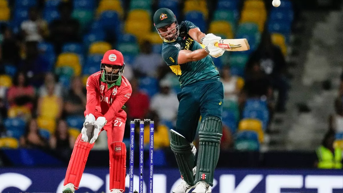 AUS vs OMA highlights: बल्लेबाजी के बाद गेंदबाजी में भी चमके मार्कस स्टोइनिस, ऑस्ट्रेलिया ने ओमान को 39 रन से हराया