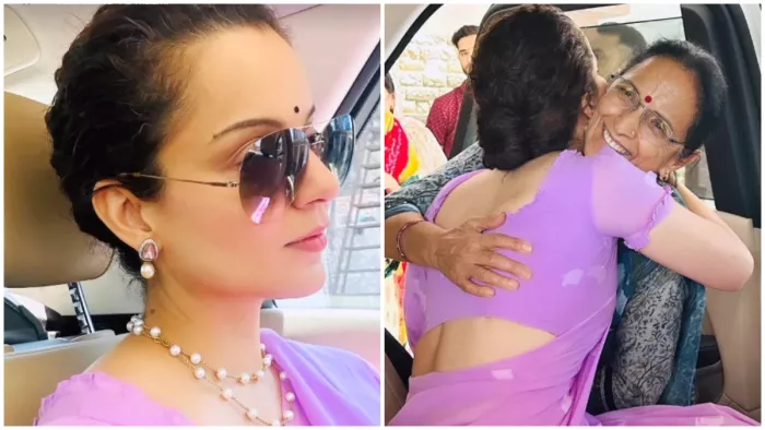 दिल्ली के लिए रवाना हुईं कंगना, (X Image)