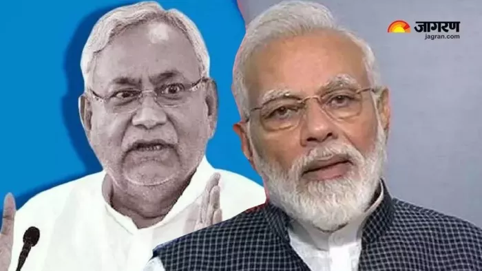नीतीश कुमार और पीएम नरेंद्र मोदी (जागरण फोटो)
