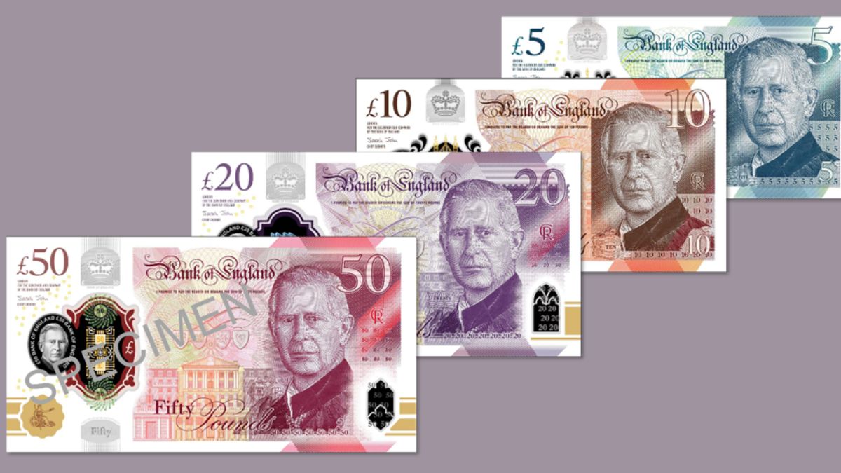 Britain New Banknote: बैंक ऑफ इंग्लैंड ने जारी किये नए नोट, क्वीन की ...