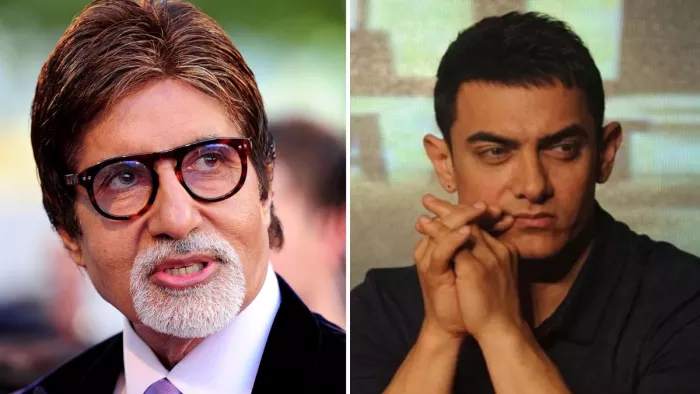 अमिताभ बच्चन और आमिर खान (Photo Credit- IMDb)