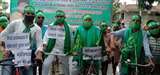 RJD स्थापना दिवस : कार्यकर्ताओं ने निकाला साइकिल मार्च, बैलगाड़ी पर भी हुए सवार, सरकार की आलोचना की