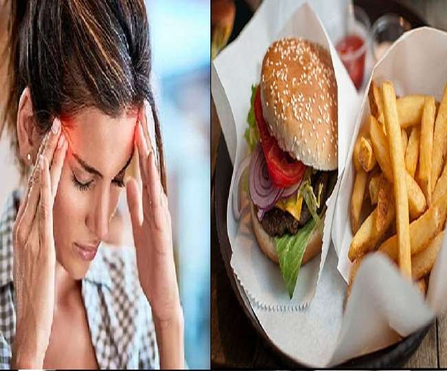 जंक फूड एसिड की मात्रा बढ़ा देते हैं।