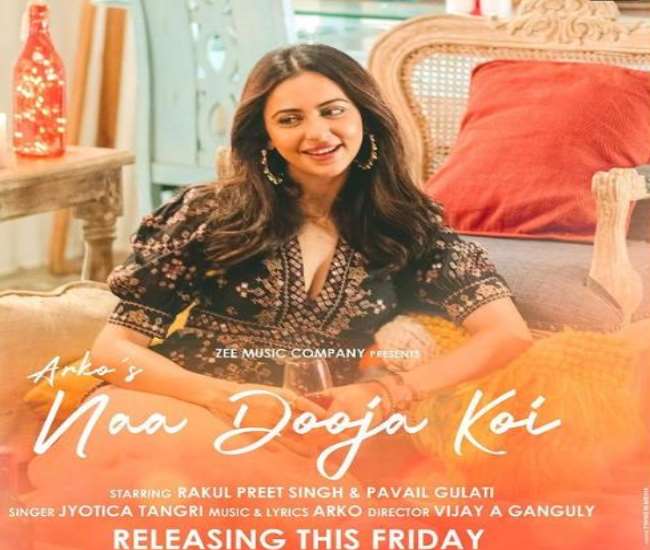 Rakul Preet singh shared poster of song 'Na Dooja Koi', song will released on this day.