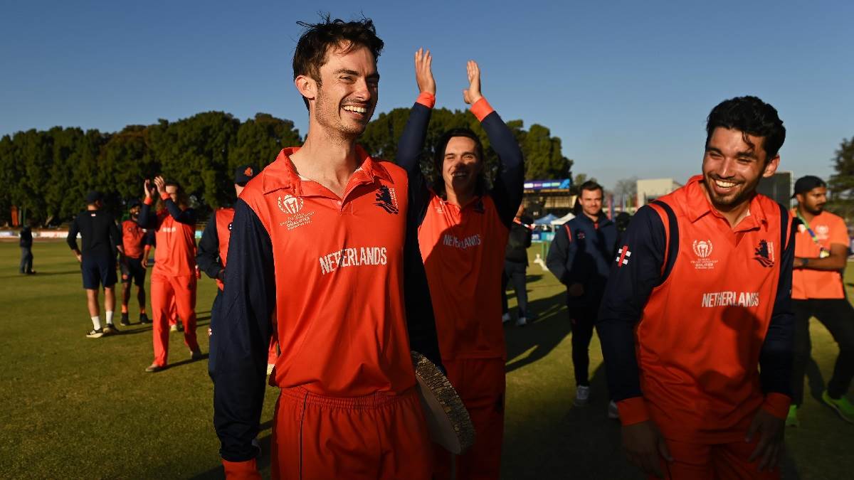 wc qualifiers 2023 ned vs sco netherlands qualified to icc world cup after 12 years