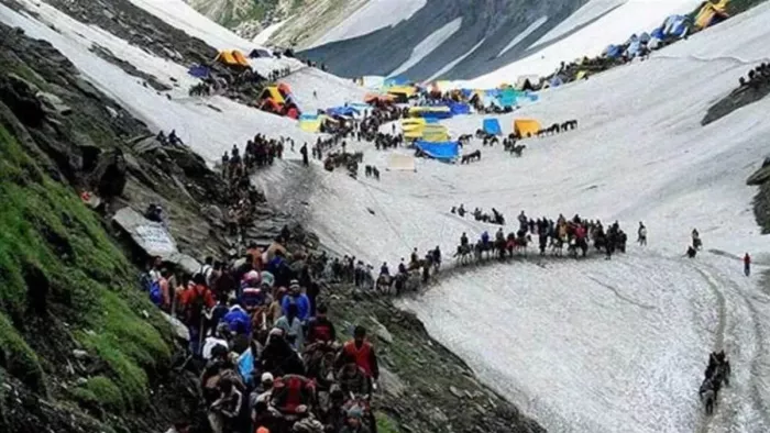 भारी बारिश के कारण अमरनाथ यात्रा अस्थायी रूप से निलंबित (फाइल फोटो)