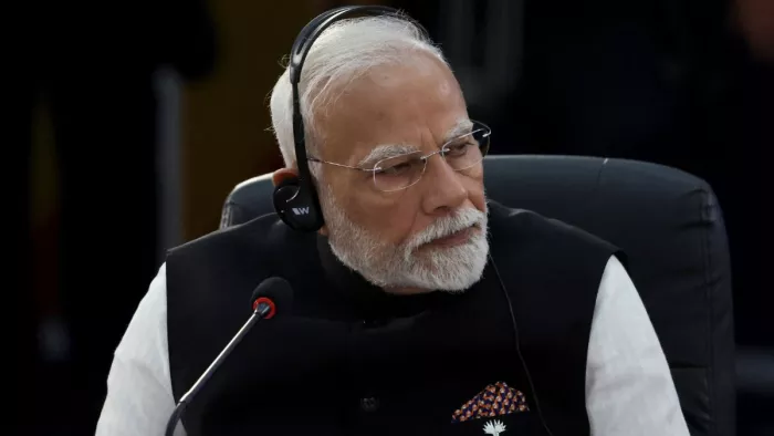 ब्रिक्स शिखर सम्मेलन में पीएम मोदी ने की शिरकत। (फोटो-रॉयटर्स)
