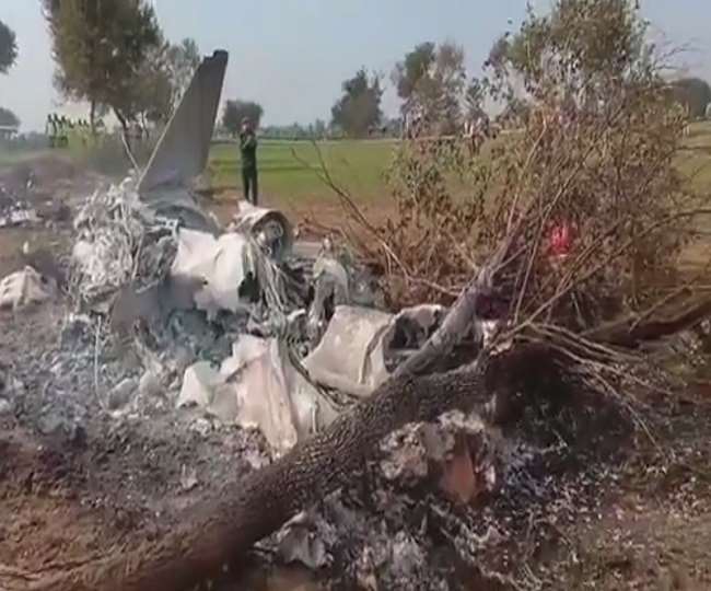 pakistan fighter plane crash during training