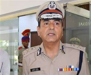 हरियाणा के डीजीपी मनोज यादव का फाइल फोटो।