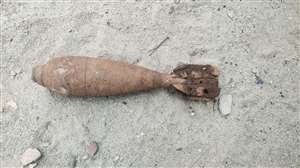 नाले में शैल बरामद होने की सूचना मिलते ही जानीपुर थाने से एक टीम को मौके पर रवाना किया गया।