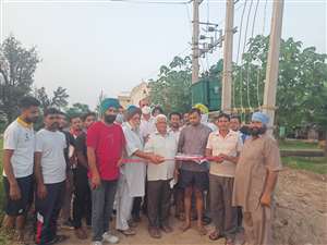 100 केवी के ट्रांसफार्मर का उद्घाटन कर लोगों को बिजली समस्या से राहत दिलाई।