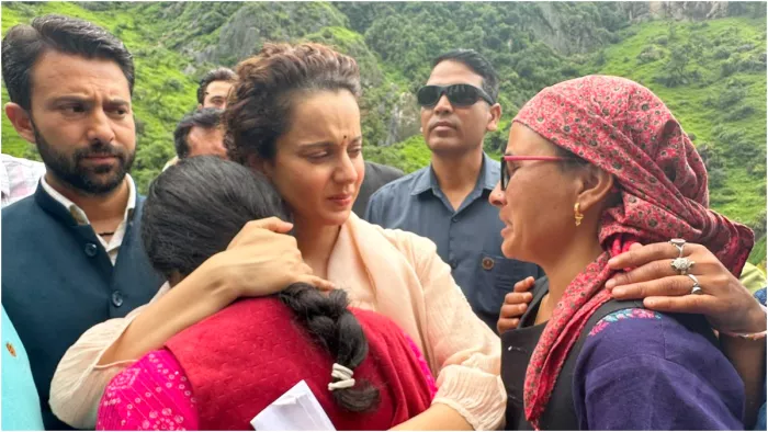 कंगना रनौत ने किया हिमाचल प्रदेश का दौरा, (X Image)