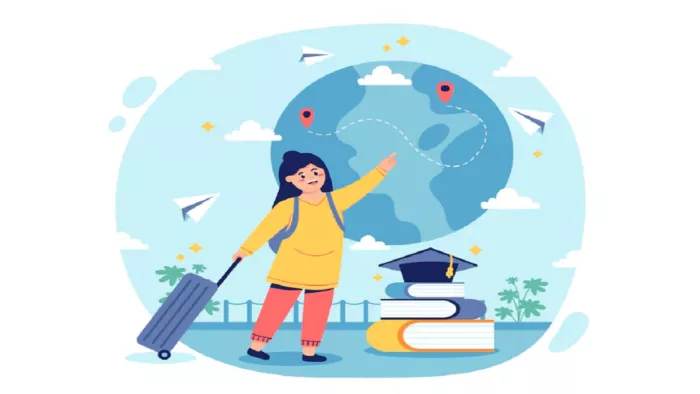 Study Abroad: 13 लाख सेअधिक स्टूडेंट्स कर रहे विदेश में पढ़ाई। (Image-freepik)