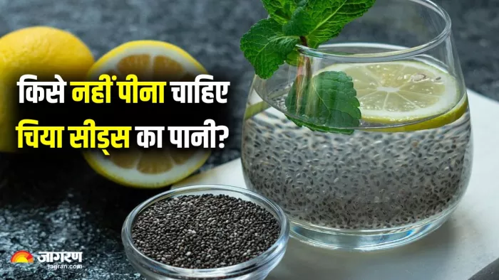 खाली पेट चिया सीड्स का पानी पीने से हो सकते हैं ये 5 बड़े नुकसान (Image Source: Freepik)