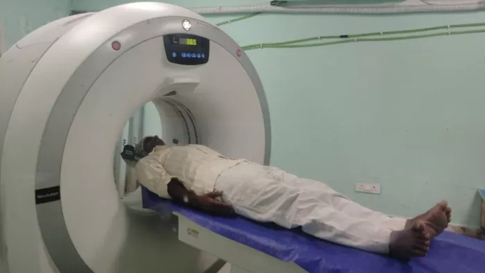 सदर अस्पताल में बाजार से आधी कीमत में मिल रही है सीटी स्कैन की सुविधा