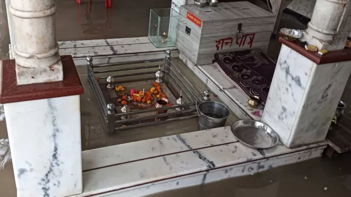 दिन में पूरी तरह से डूब चुकी है ब्रह्म खूंटी। जागरण