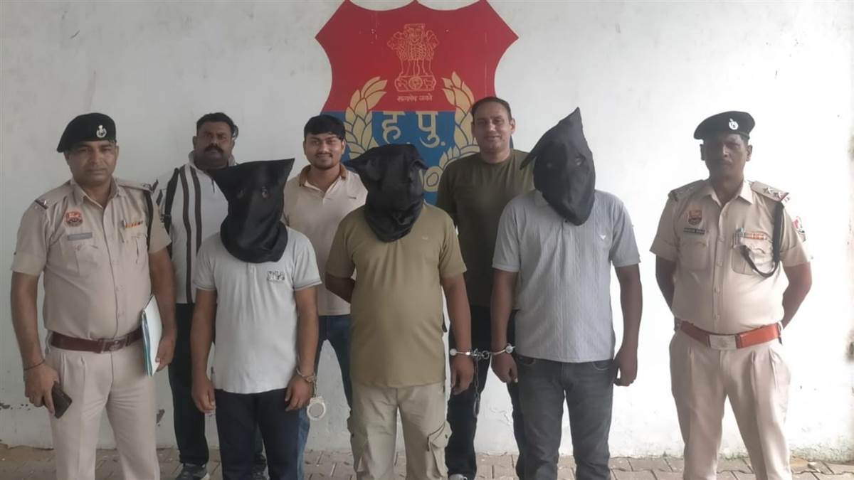 ncr palwal news property dealer arrested in 1 crore loot case