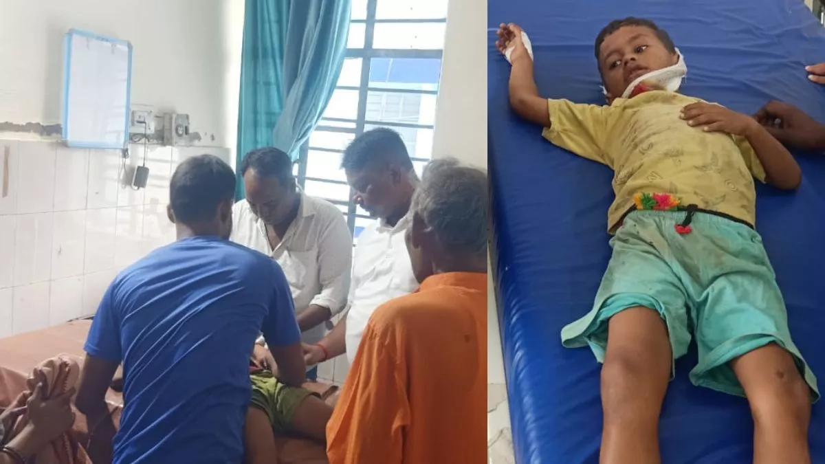 शिवहर में बड़ा हादसा, दीवार गिरने से 6 बच्चे उसके नीचे दबे, गंभीर हालत में दो मासूम रेफर