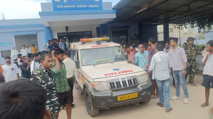 सासाराम में सरेआम दो युवक को अपराधियों ने मारी गोली। जागरण